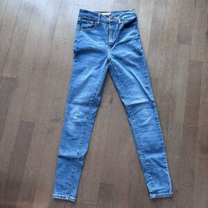 Levi’s Mile High Super Skinny Jeans, 26